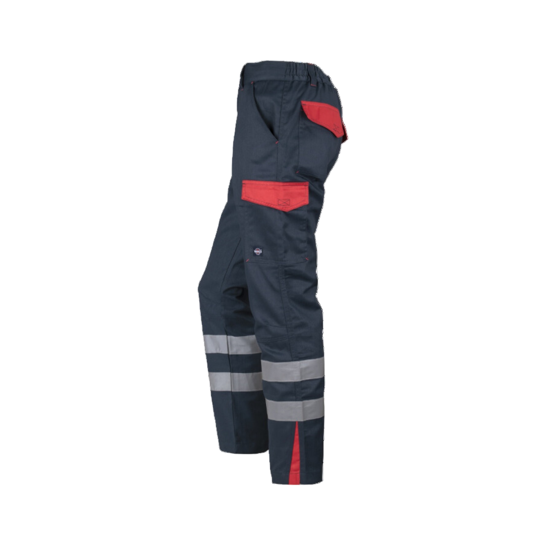 Pantalón Cargo Gabardina Bicolor C/Cinta Practical Line 100% Polyester